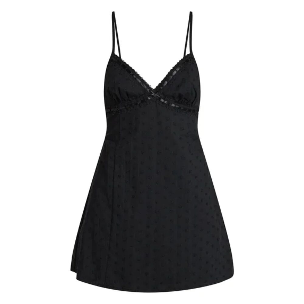 No Boundaries Cotton A Line Mini Dress, Women's